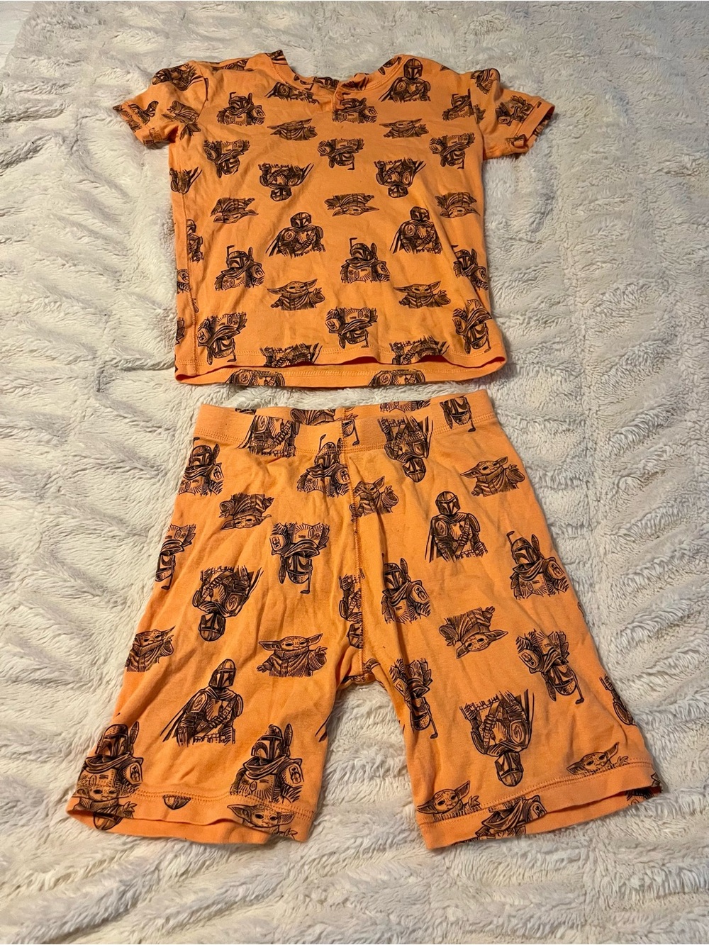 GAP Star Wars Mandalorian Grogu Pajamas Boys Size 14